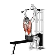 Lat Pulldown yapılış animasyonu